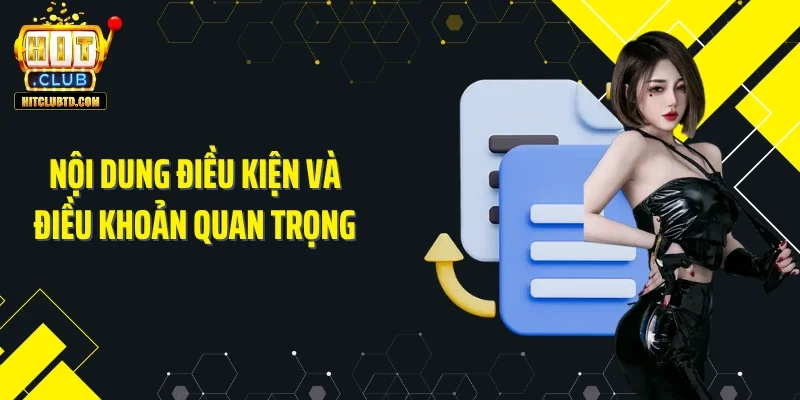 Nội dung điều kiện và điều khoản quan trọng